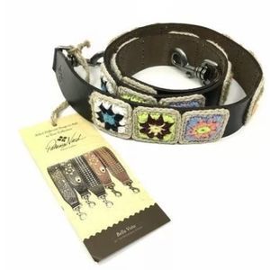 * SOLD* Patricia Nash Black Leather Floral Purse